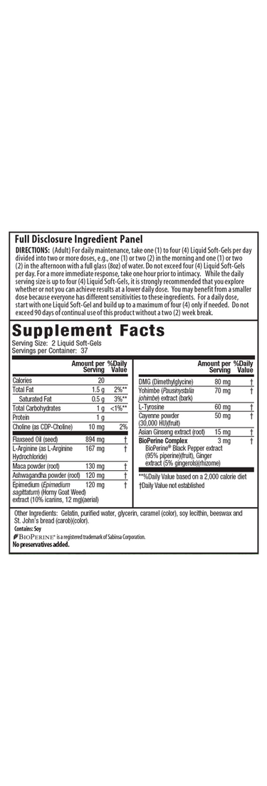 L-Arginine +Horny Goat Weed